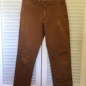 J.Crew Men's Brown Chinos Stanton 32/34